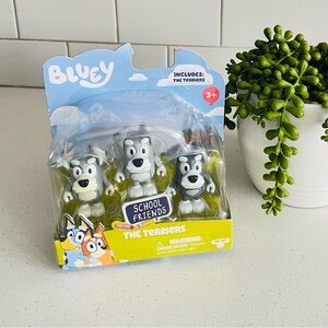 VHTF NIB Bluey The Terriers